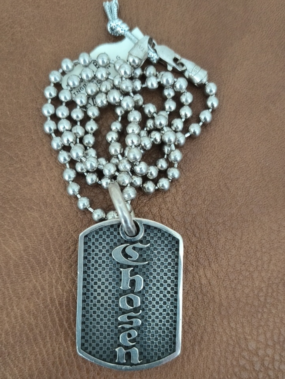 .KING BABY STUDIO. STERLING SILVER NECKLACE
